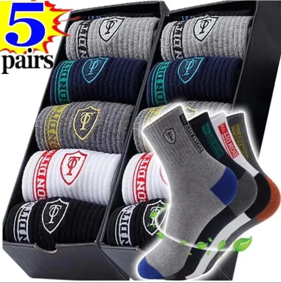 Mens Ankle Socks - 10 Pairs Breathable Cotton Summer Socks - ZOOMNSTORE
