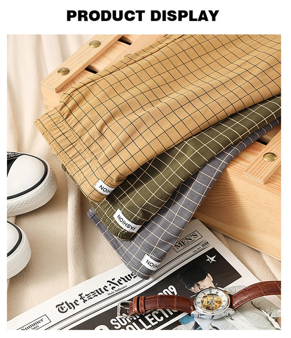Men's Arlo Pants - Casual Sportswear With Breathable Cotton Fabric & Quick-Drying Comfort - ZOOMNSTORE