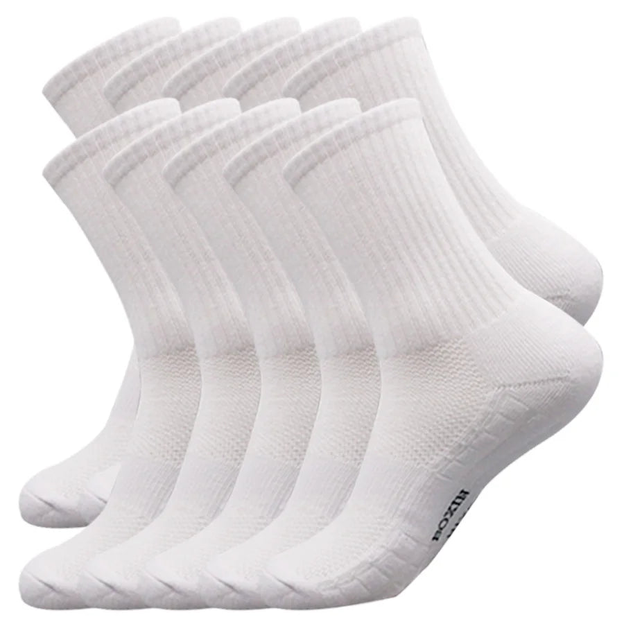 Men's Athletic Socks - 10 Pairs Low Cut Running Gym Hiking Comfortable Short Socks - ZOOMNSTORE