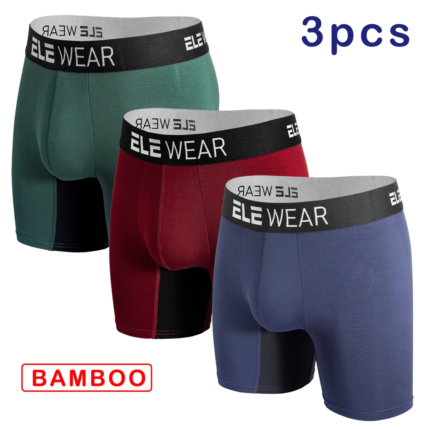 Men's Bamboo Underwear – Moisture Wicking Bamboo Boxer Briefs For Men | Breathable, Comfortable Sports Briefs - ZOOMNSTORE