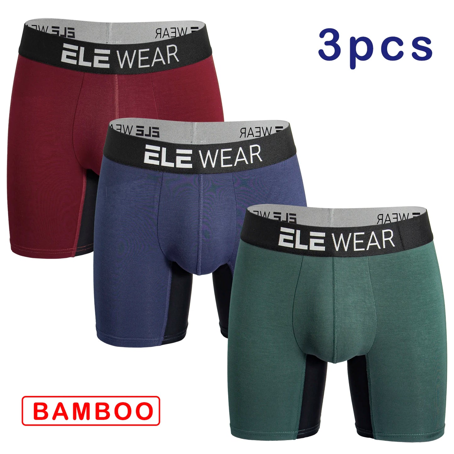 Men's Bamboo Underwear – Moisture Wicking Bamboo Boxer Briefs For Men | Breathable, Comfortable Sports Briefs - ZOOMNSTORE
