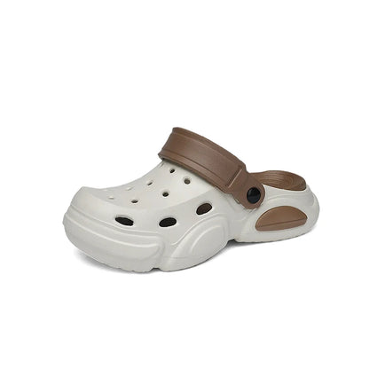 Mens Non-Slip Thick-Soled Breathable Sandals - Casual Beach Slippers - ZOOMNSTORE