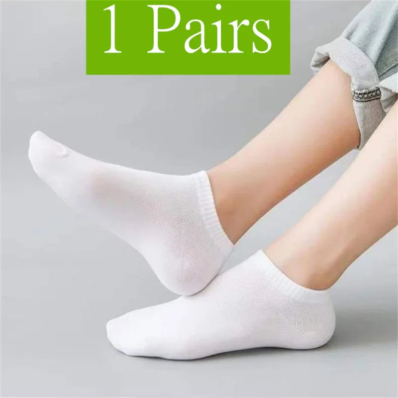 Men's Boat Socks - Breathable Cotton Blend Casual Short Socks | Multi-Pack - ZOOMNSTORE
