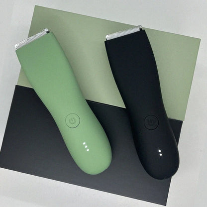 Waterproof Body Hair Trimmer for Men - IPX7 Groin  Pubic Groomer with Ceramic Blade - ZOOMNSTORE