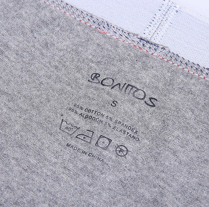 Mens Cotton Boxer Shorts - 4-Pack Underwear Set Soft and Comfortable - ZOOMNSTORE