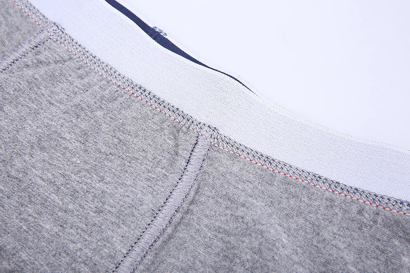 Mens Cotton Boxer Shorts - 4-Pack Underwear Set Soft and Comfortable - ZOOMNSTORE