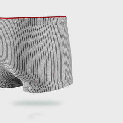 Men's Boxer Shorts - Cotton Striped Boxers | Breathable Soft Fabric Underpants - ZOOMNSTORE