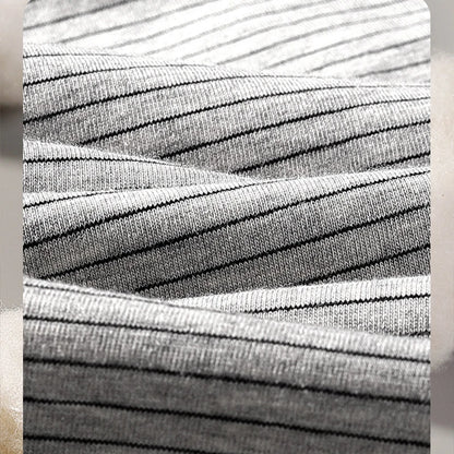 Men's Boxer Shorts - Cotton Striped Boxers | Breathable Soft Fabric Underpants - ZOOMNSTORE