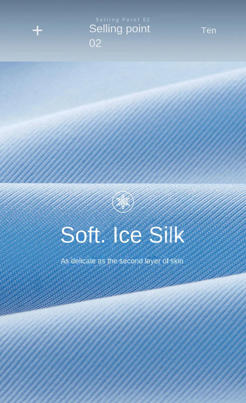 Mens Ice Silk Boxer Shorts - Breathable Cool Underwear Sexy Thin Lingerie Sizes L-6XL 4pcs Set - ZOOMNSTORE