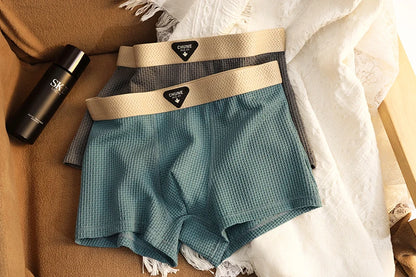 Men's Boxer Shorts Ice Silk Underwear - Breathable Plus Size Boxers Slim Fit - ZOOMNSTORE