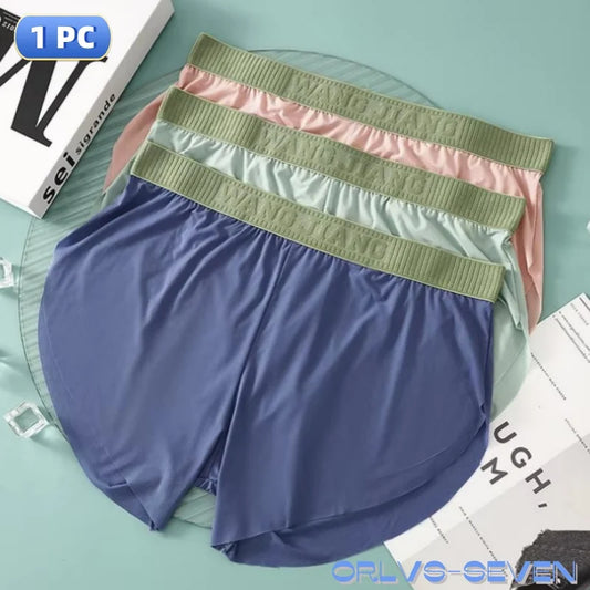 Men's Boxer Shorts Plus Size Ice Silk Boxers - Comfortable Loose Breathable Nylon Underwear - ZOOMNSTORE