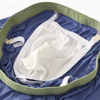 Men's Boxer Shorts Plus Size Ice Silk Boxers - Comfortable Loose Breathable Nylon Underwear - ZOOMNSTORE