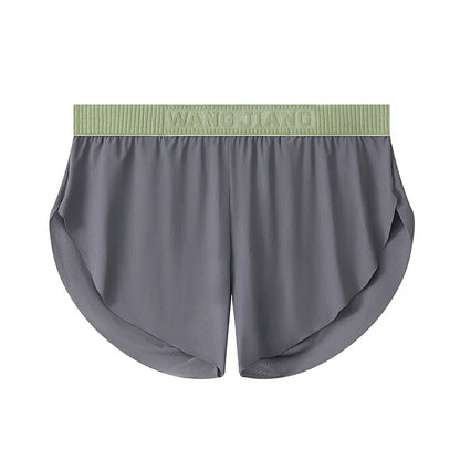 Men's Boxer Shorts Plus Size Ice Silk Boxers - Comfortable Loose Breathable Nylon Underwear - ZOOMNSTORE