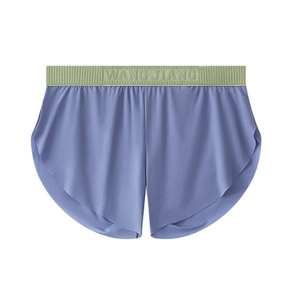 Men's Boxer Shorts Plus Size Ice Silk Boxers - Comfortable Loose Breathable Nylon Underwear - ZOOMNSTORE