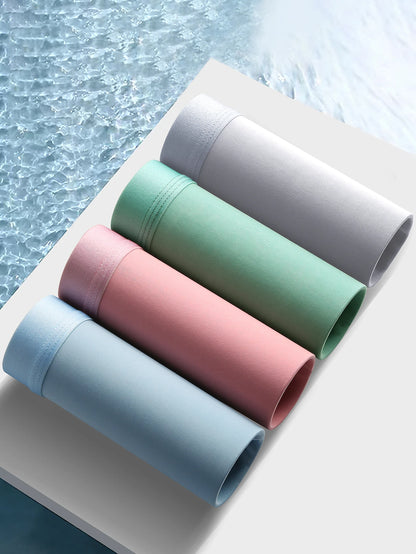 Mens Ice Silk Boxers - Breathable Soft Underwear for Sports  Casual Wear - ZOOMNSTORE