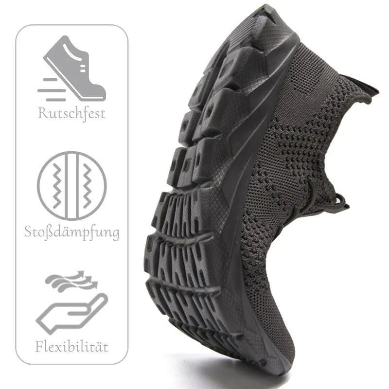 Mens Lightweight Breathable Mesh Sneakers - Casual Summer Running Shoes Outdoor Sports Size 36-49 - ZOOMNSTORE