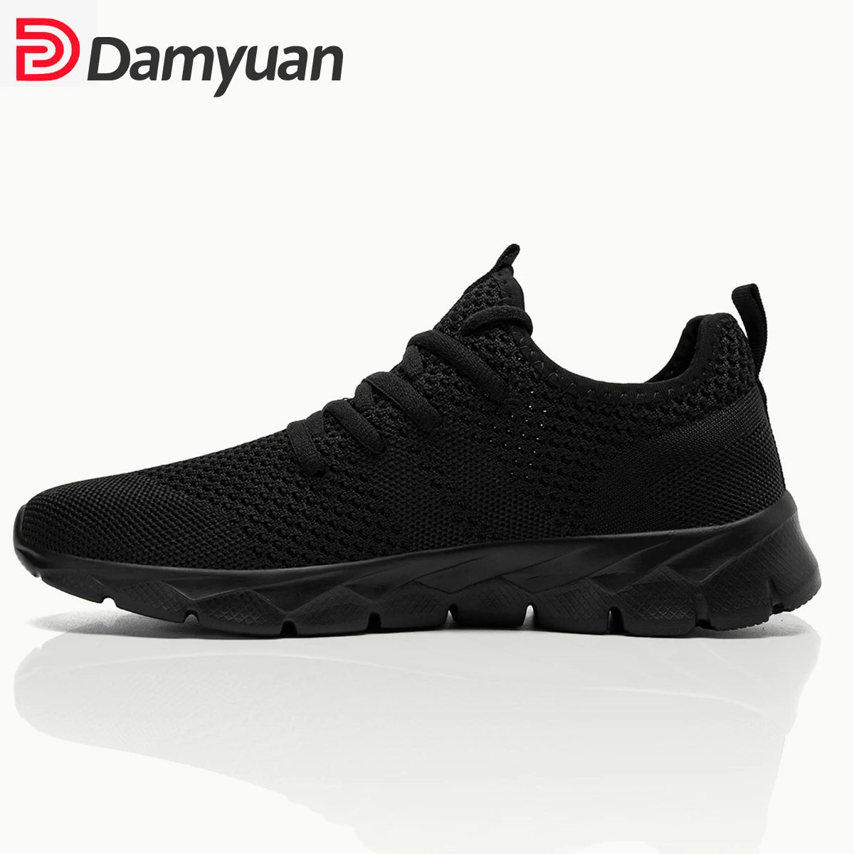Mens Lightweight Breathable Mesh Sneakers - Casual Summer Running Shoes Outdoor Sports Size 36-49 - ZOOMNSTORE