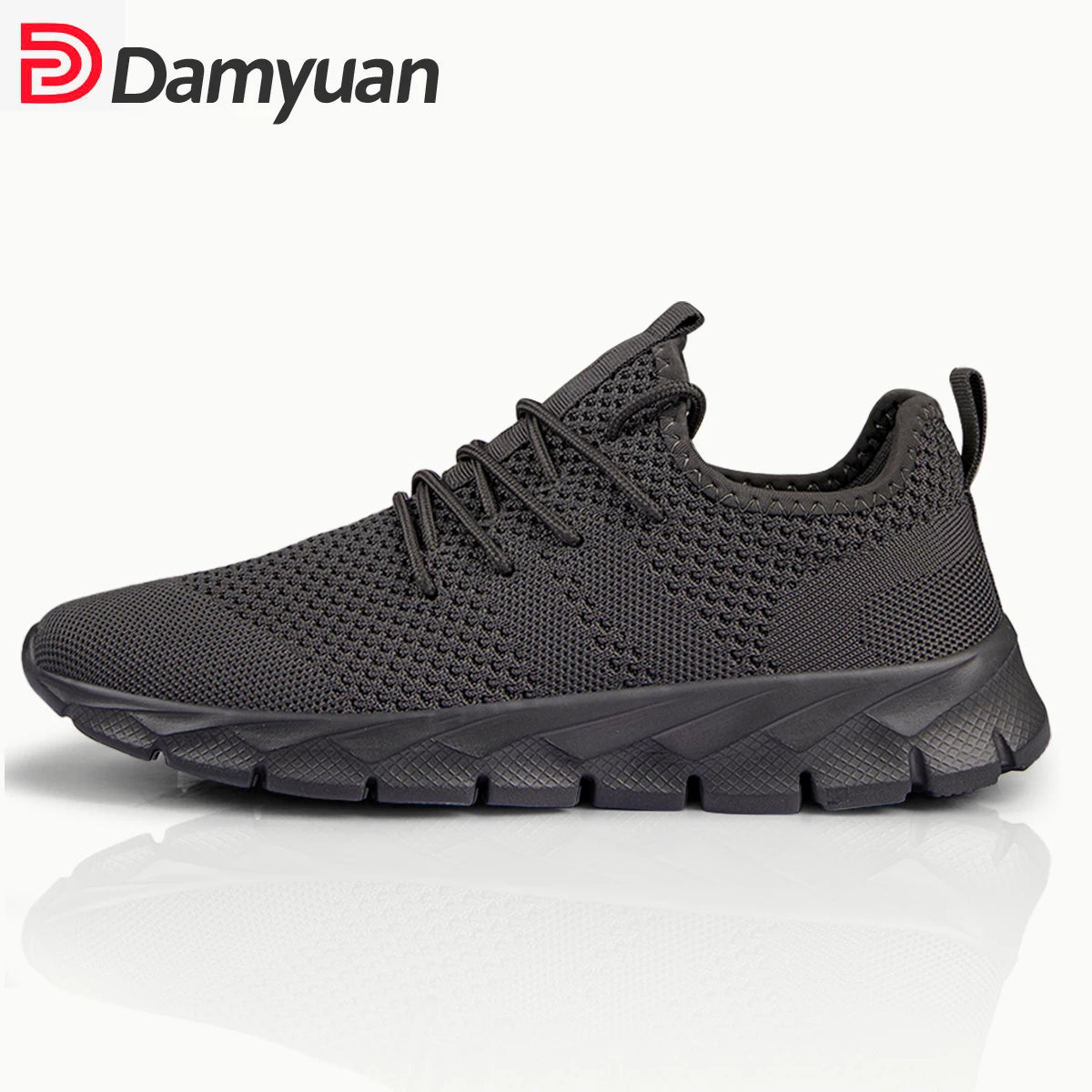 Mens Lightweight Breathable Mesh Sneakers - Casual Summer Running Shoes Outdoor Sports Size 36-49 - ZOOMNSTORE