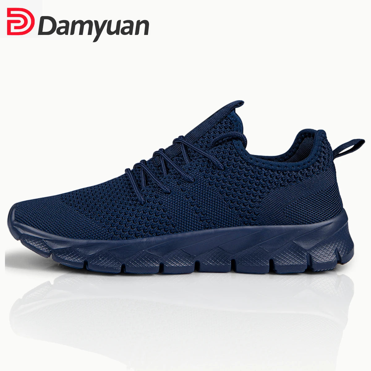 Mens Lightweight Breathable Mesh Sneakers - Casual Summer Running Shoes Outdoor Sports Size 36-49 - ZOOMNSTORE