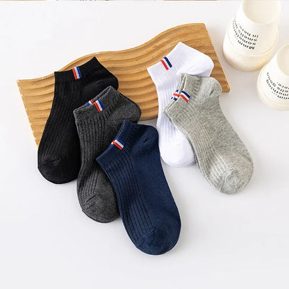 Men's Breathable Socks - Summer Mesh Low Cut Thin Sports Socks | Quick Dry - ZOOMNSTORE
