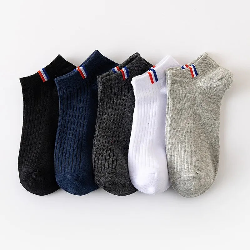 Men's Breathable Socks - Summer Mesh Low Cut Thin Sports Socks | Quick Dry - ZOOMNSTORE
