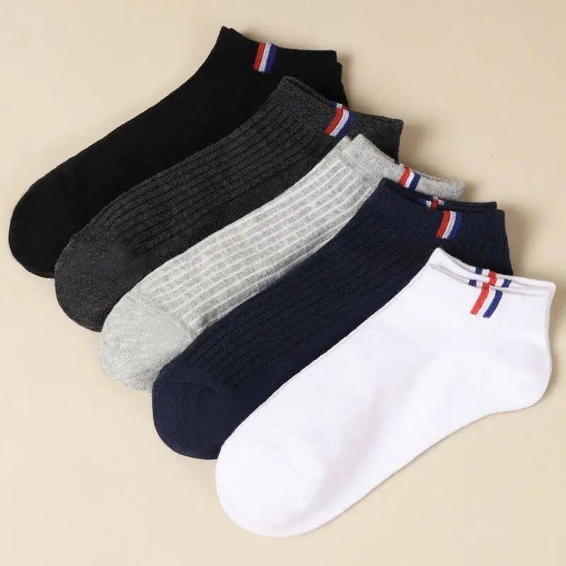 Men's Breathable Socks - Summer Mesh Low Cut Thin Sports Socks | Quick Dry - ZOOMNSTORE