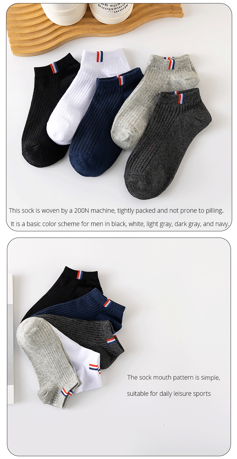 Men's Breathable Socks - Summer Mesh Low Cut Thin Sports Socks | Quick Dry - ZOOMNSTORE