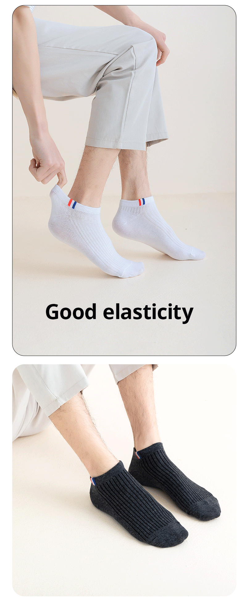 Men's Breathable Socks - Summer Mesh Low Cut Thin Sports Socks | Quick Dry - ZOOMNSTORE