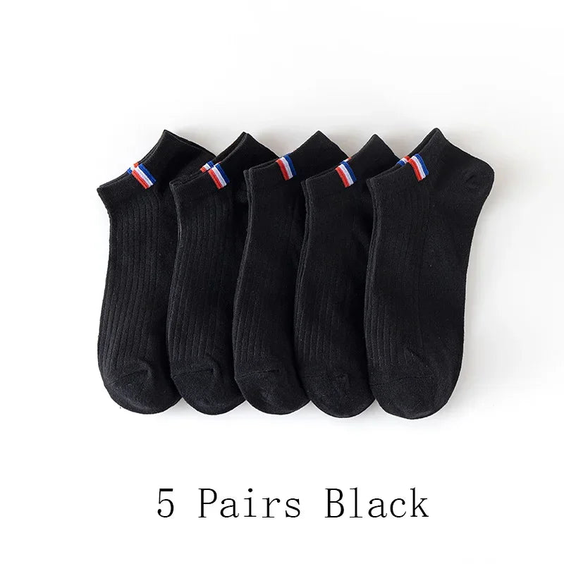 Men's Breathable Socks - Summer Mesh Low Cut Thin Sports Socks | Quick Dry - ZOOMNSTORE