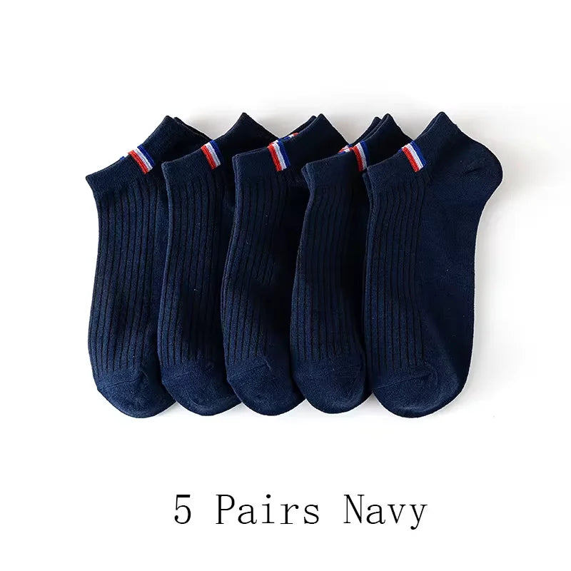 Men's Breathable Socks - Summer Mesh Low Cut Thin Sports Socks | Quick Dry - ZOOMNSTORE