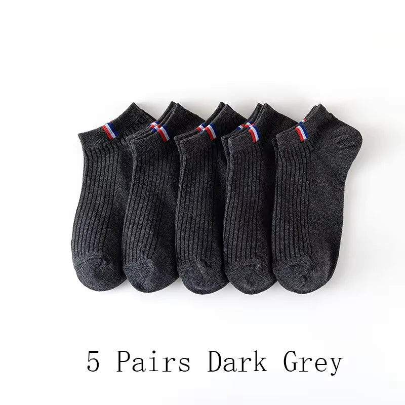 Men's Breathable Socks - Summer Mesh Low Cut Thin Sports Socks | Quick Dry - ZOOMNSTORE