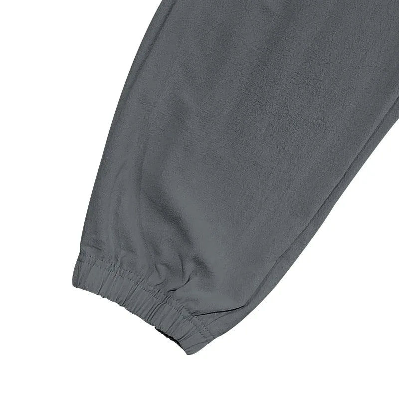 Men's Casual Cargo Pants - Cotton Linen Multi-Pocket Ankle-Length Trousers - ZOOMNSTORE