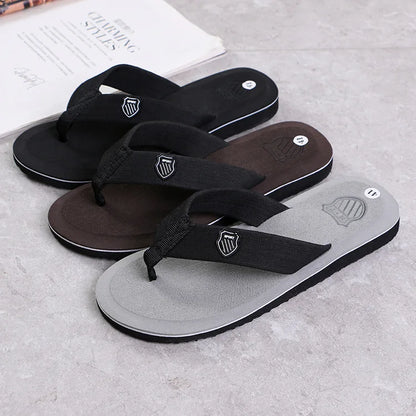 Mens Casual Flip Flops - Non-Slip Summer Beach Slides - ZOOMNSTORE
