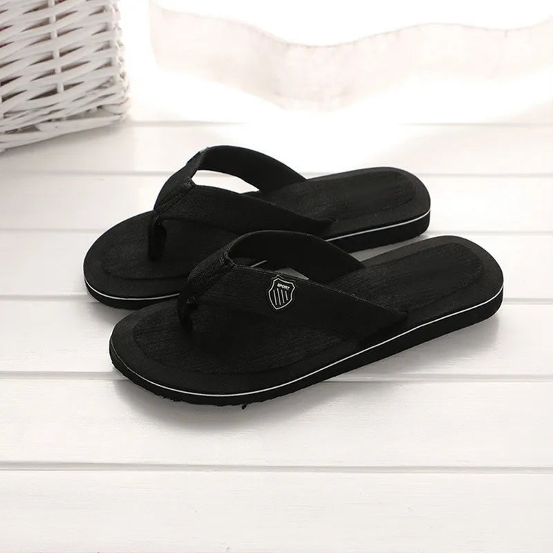 Mens Casual Flip Flops - Non-Slip Summer Beach Slides - ZOOMNSTORE