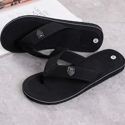 Mens Casual Flip Flops - Non-Slip Summer Beach Slides - ZOOMNSTORE