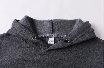 Men's Casual Hoodie - Printed Spider Sweatshirt | Thick Knit Autumn Winter Pullover - ZOOMNSTORE