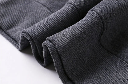 Men's Casual Hoodie - Printed Spider Sweatshirt | Thick Knit Autumn Winter Pullover - ZOOMNSTORE