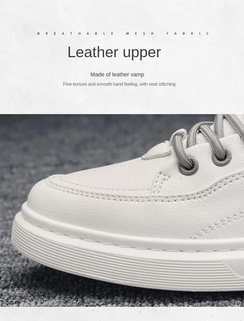 Men's Casual Shoes - Comfortable Outdoor Sneakers With Shock Absorption & Elastic Band Closure - ZOOMNSTORE