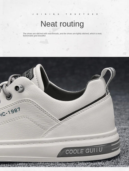 Men's Casual Shoes - Comfortable Outdoor Sneakers With Shock Absorption & Elastic Band Closure - ZOOMNSTORE