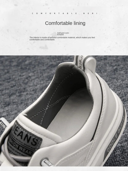 Men's Casual Shoes - Comfortable Outdoor Sneakers With Shock Absorption & Elastic Band Closure - ZOOMNSTORE