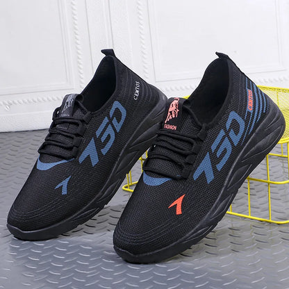 Mens Casual Sports Sneakers - Breathable Outdoor Running  Walking Shoes - ZOOMNSTORE