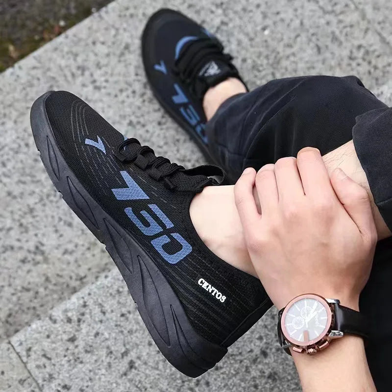 Mens Casual Sports Sneakers - Breathable Outdoor Running  Walking Shoes - ZOOMNSTORE