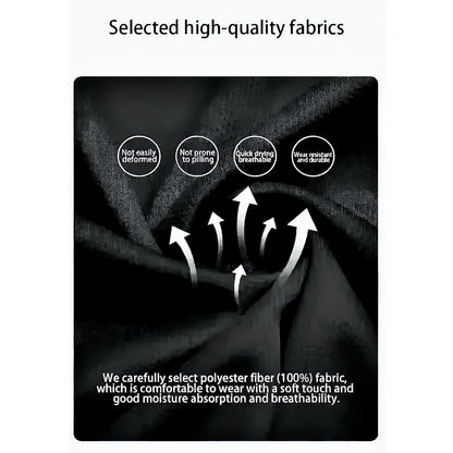 Men's Casual T-Shirt - Loose Fit 3D Letter Print Tee | Breathable Polyester Summer Shirt - ZOOMNSTORE
