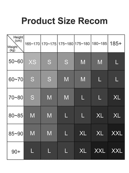 Men's Compression Shirts - Long Sleeve Athletic Workout Tops | Moisture Wicking Base Layers - ZOOMNSTORE