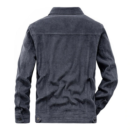Men's Corduroy Jacket – Retro Mountaineering Coat | Cotton Cargo Outdoor Sports Jacket - ZOOMNSTORE