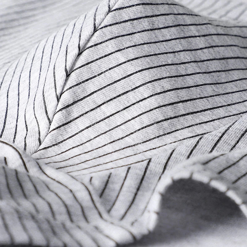 Mens Antibacterial Cotton Boxer Briefs - 3 Pack Striped  Printed Sizes L-5XL - ZOOMNSTORE