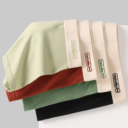 Men's Cotton Boxer Shorts - Breathable Anti Bacterial Boxers With Elastic Waistband - ZOOMNSTORE