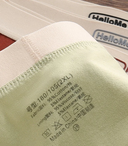 Men's Cotton Boxer Shorts - Breathable Anti Bacterial Boxers With Elastic Waistband - ZOOMNSTORE