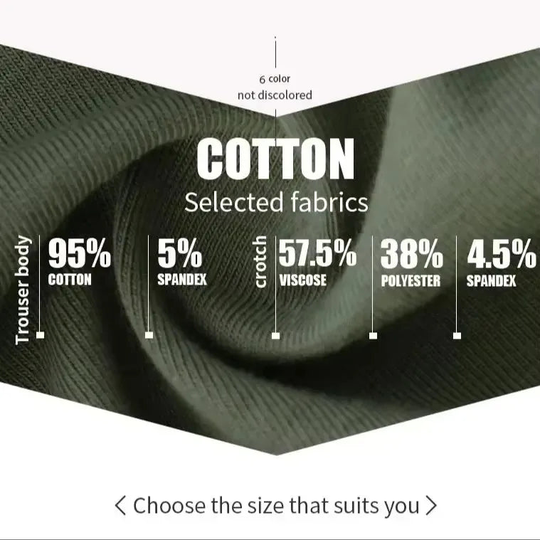 Mens Cotton Boxer Shorts - Comfortable Sexy Underwear Sports Lingerie 134 PCS Options - ZOOMNSTORE