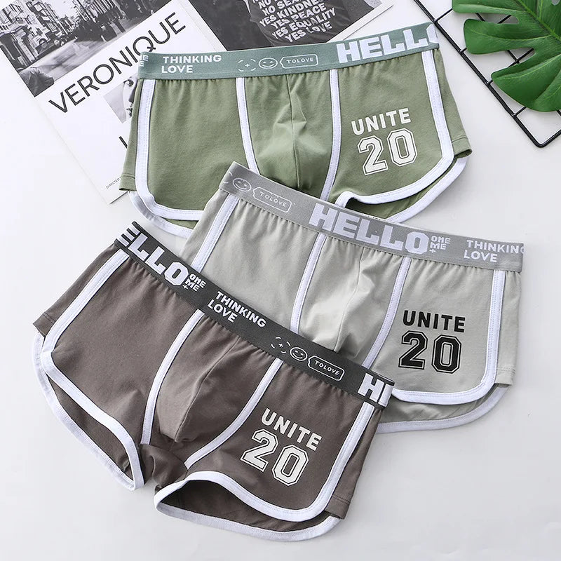 Mens Cotton Boxer Shorts - Comfortable Sexy Underwear Sports Lingerie 134 PCS Options - ZOOMNSTORE